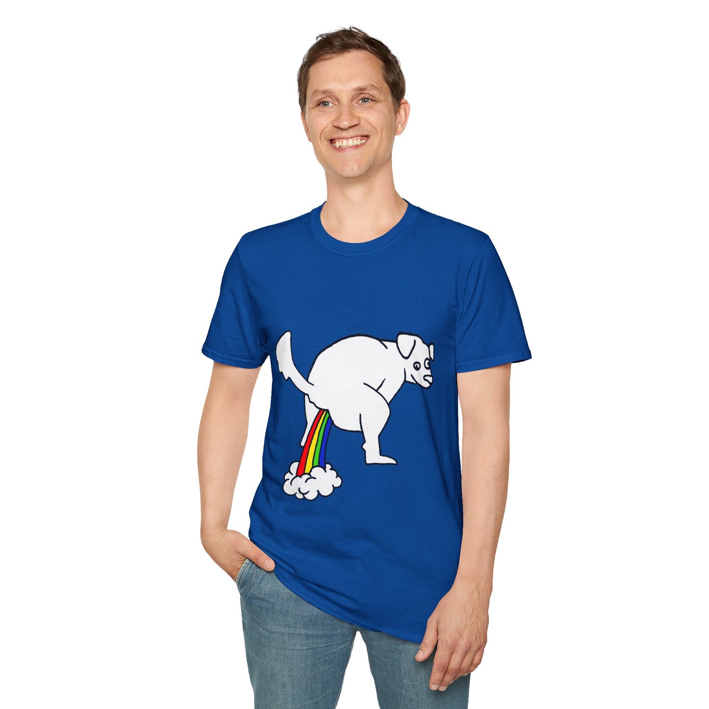 Unisex T-Shirt - Doggy Rainbow Factory - ALIQUOS