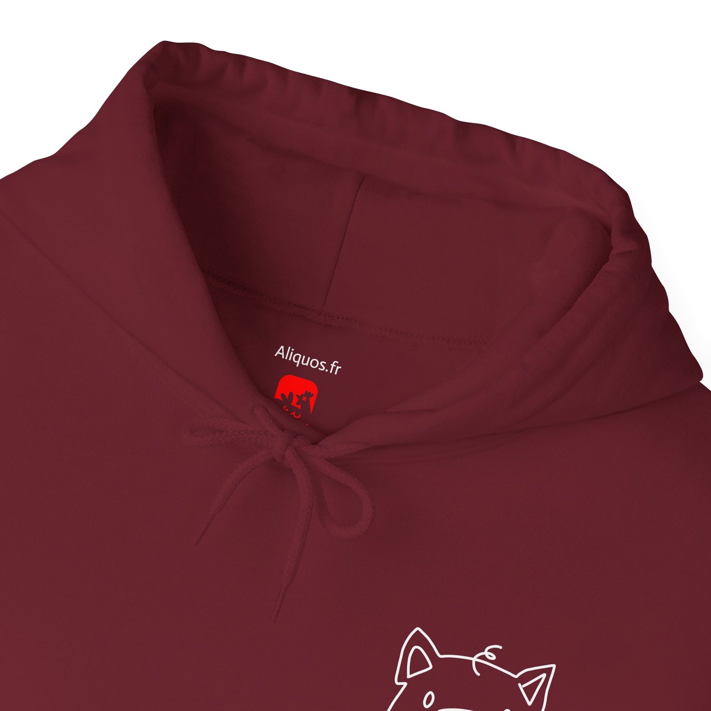 Piggy Face Unisex Hooded Sweatshirt - ALIQUOS