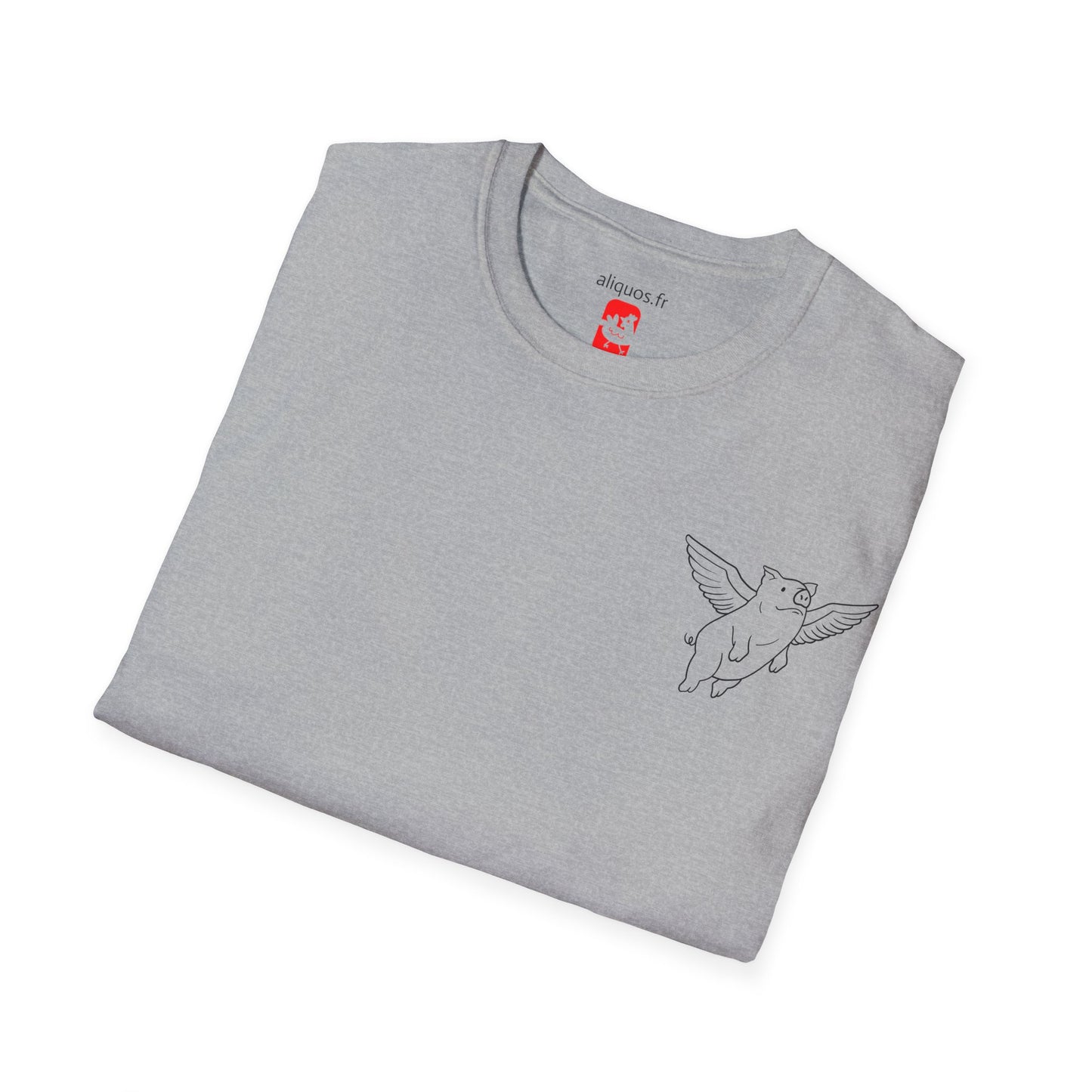Flying Piggy Unisex Tee - ALIQUOS