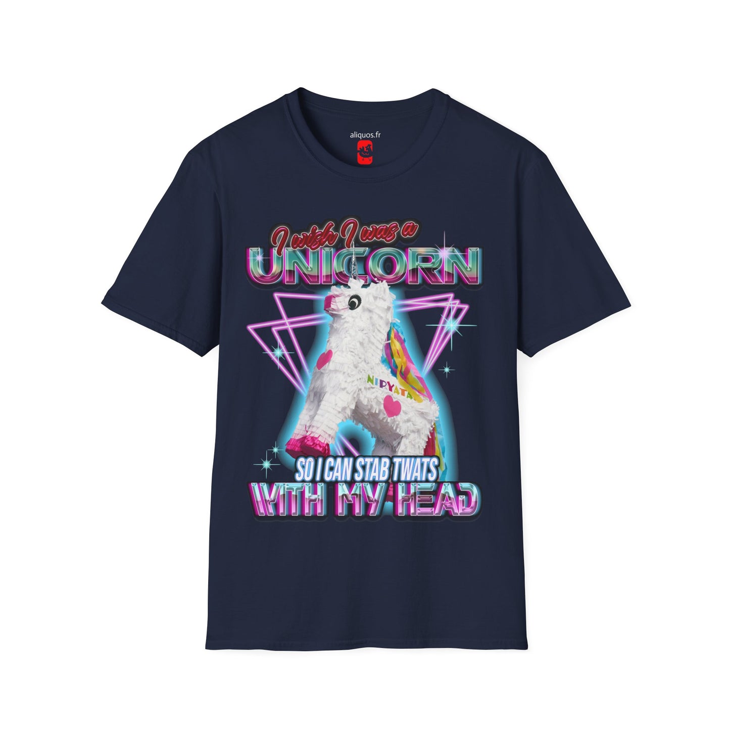I Want To Be A Unicorn Unisex Tee - ALIQUOS
