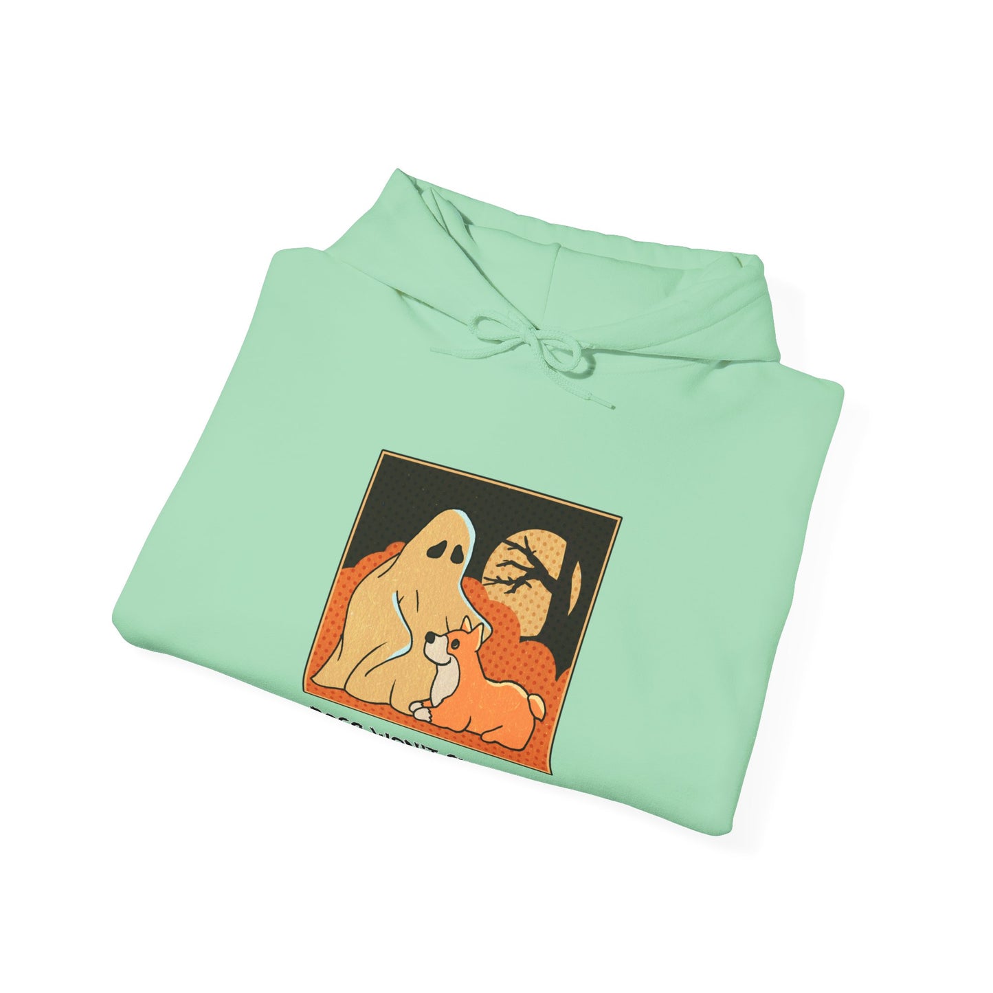Unisex Hooded Sweatshirt - 'Dogs Won't Ghost You' - ALIQUOS
