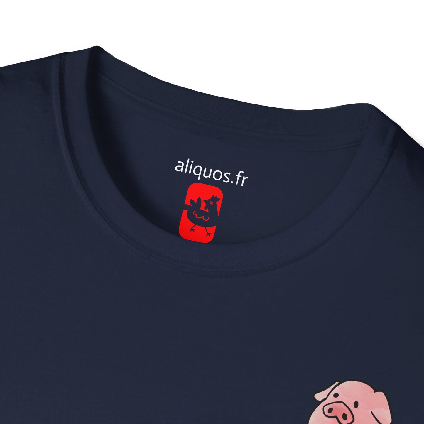 Unisex T-Shirt - Sitting Piggy - Aliquos