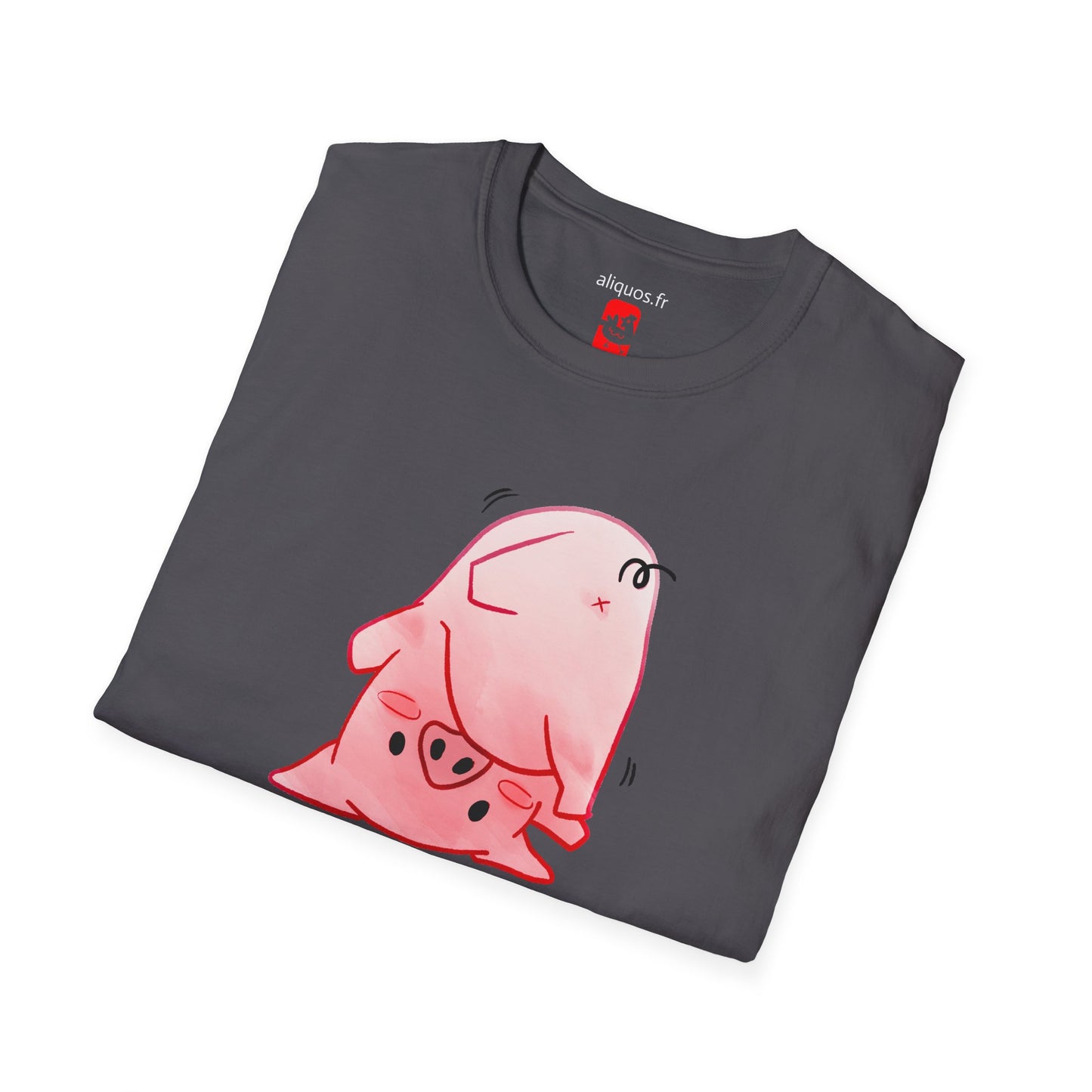 Unisex T-Shirt - Handstand Piggy - Aliquos