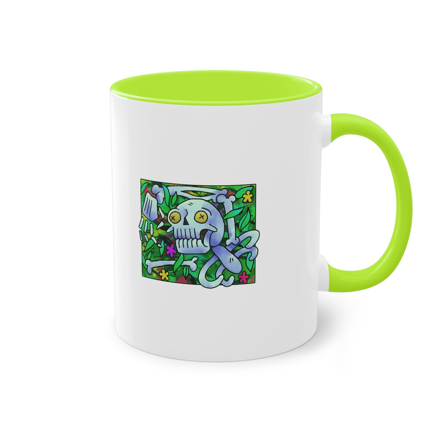 Two Tone Mug - 'What Remains' Design - ALIQUOS