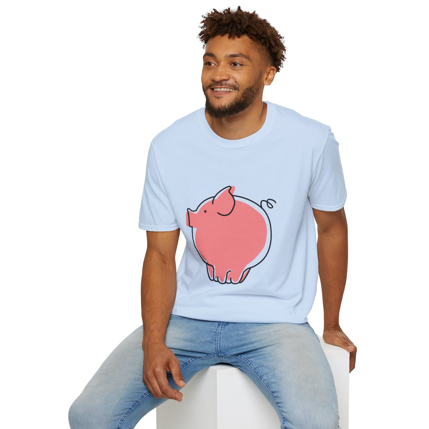Pudgy Piggy Unisex Tee - ALIQUOS