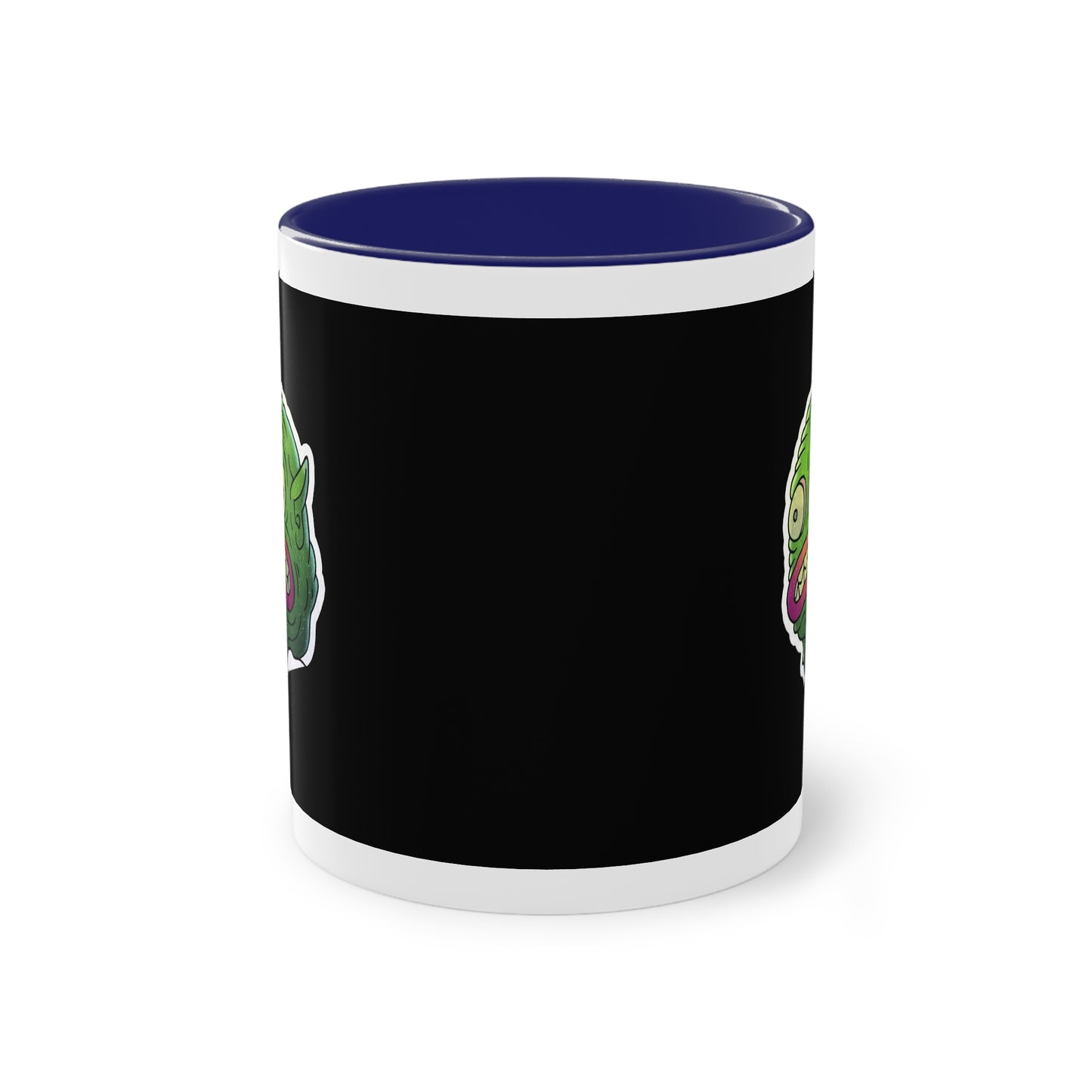 Two Tone Mug - Water Monster Design - ALIQUOS
