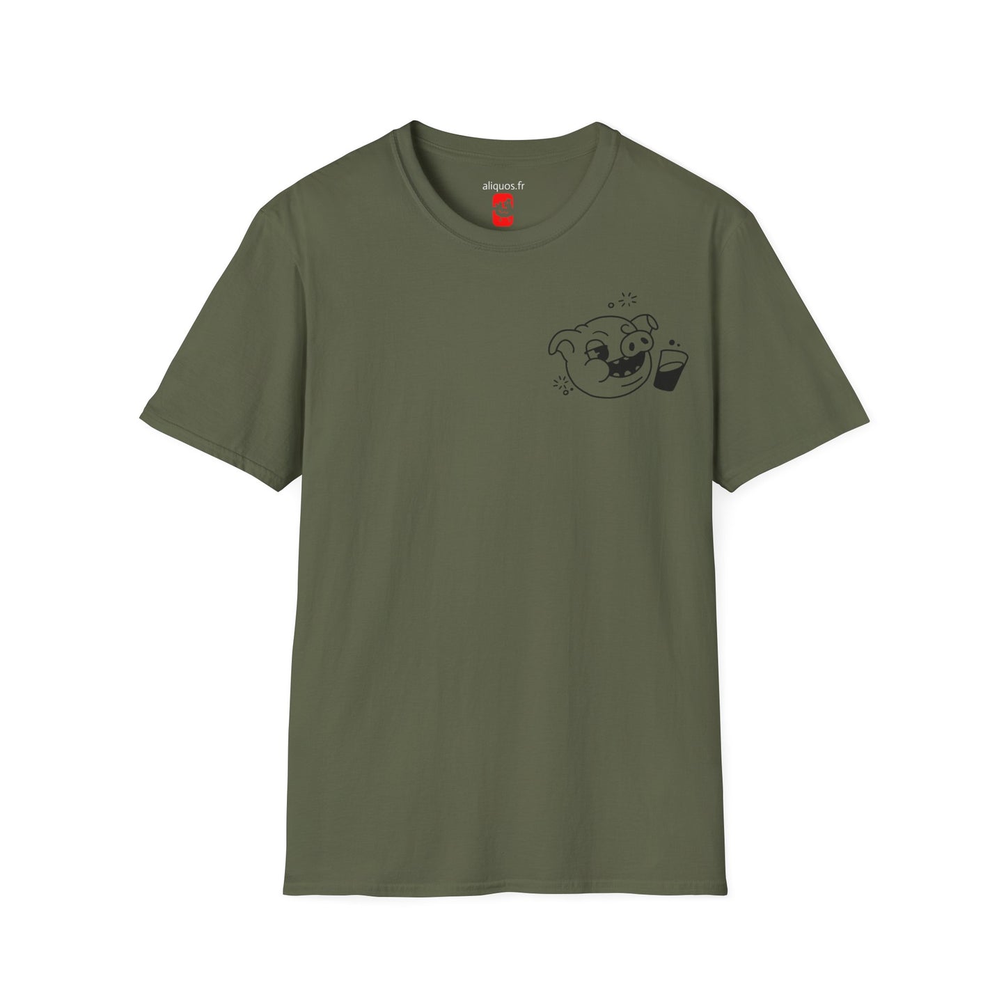 Drunken Piggy Unisex Tee - ALIQUOS