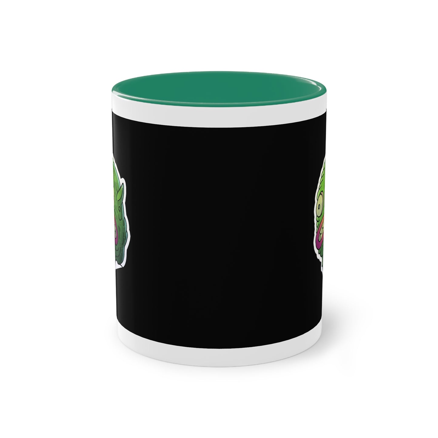 Two Tone Mug - Water Monster Design - ALIQUOS