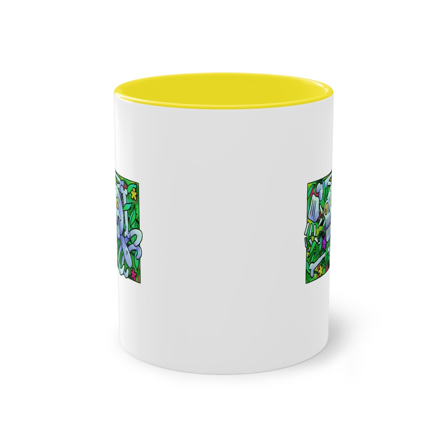 Two Tone Mug - 'What Remains' Design - ALIQUOS