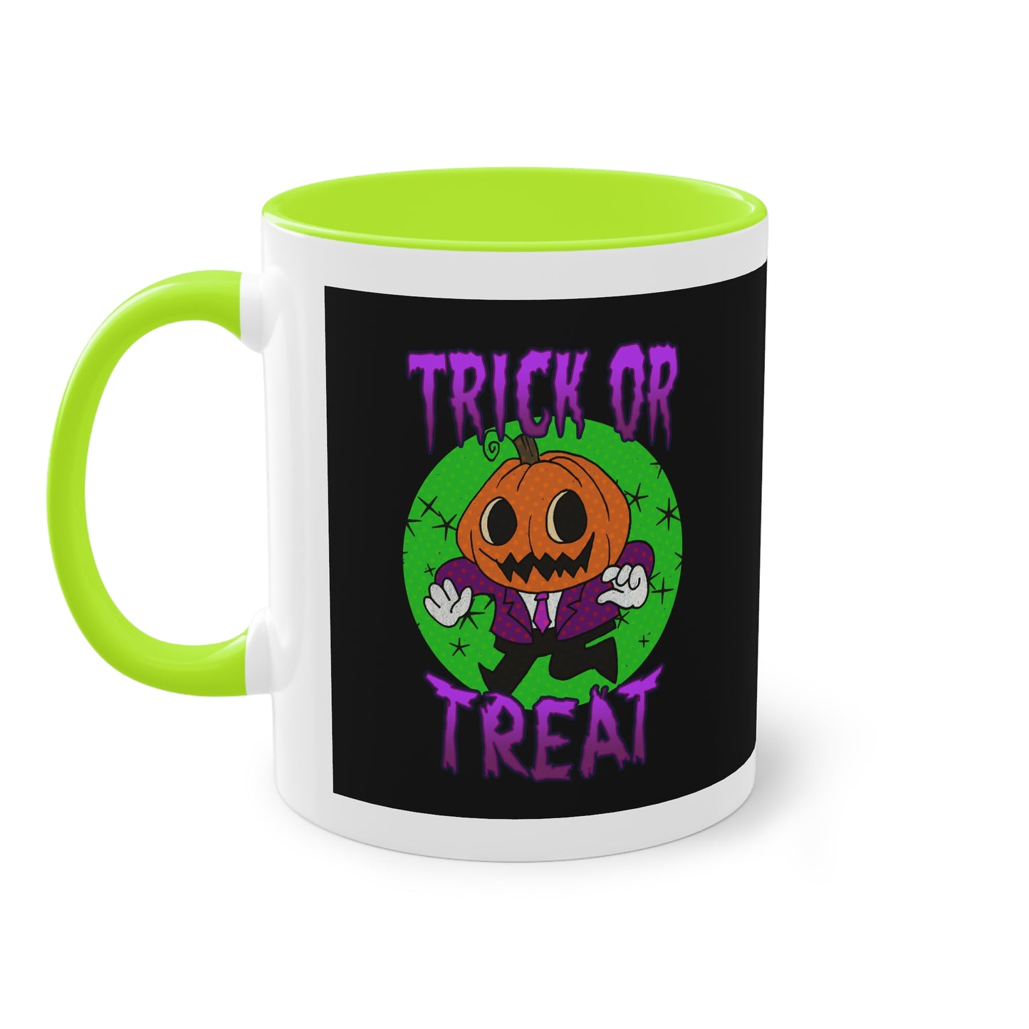 Two Tone Mug - Halloween Jack O' Lantern - ALIQUOS
