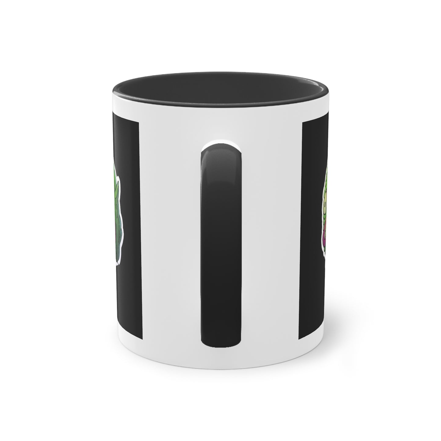 Two Tone Mug - Water Monster Design - ALIQUOS