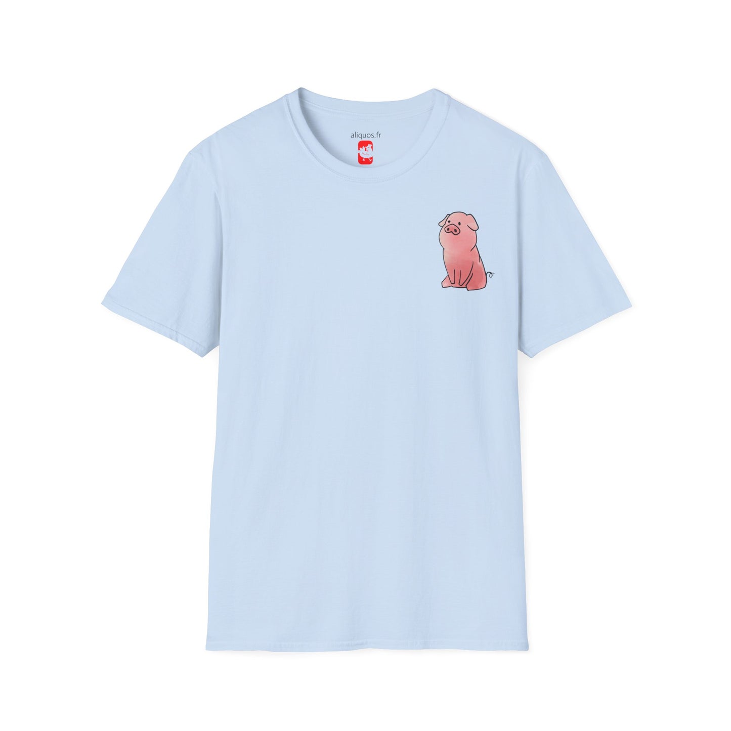 Unisex T-Shirt - Sitting Piggy - Aliquos