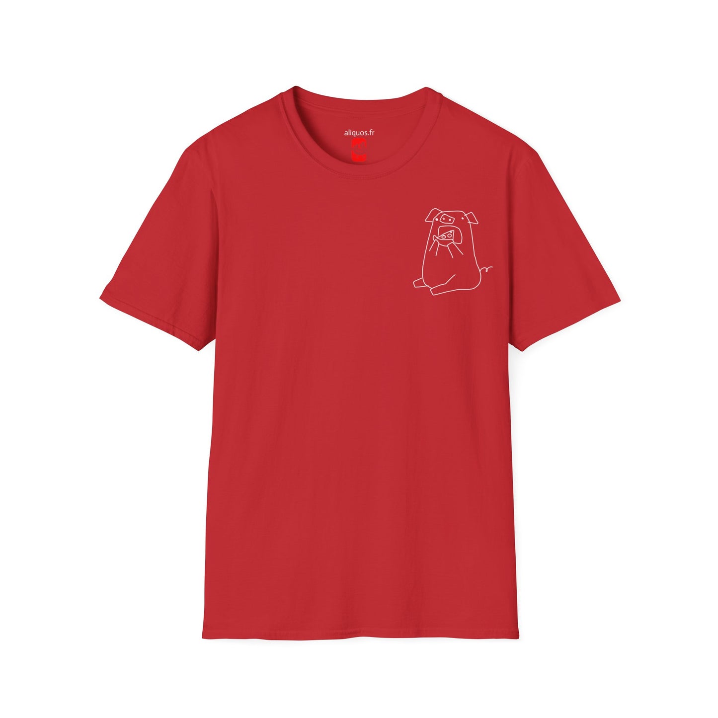 Pizza Piggy Unisex Tee - ALIQUOS
