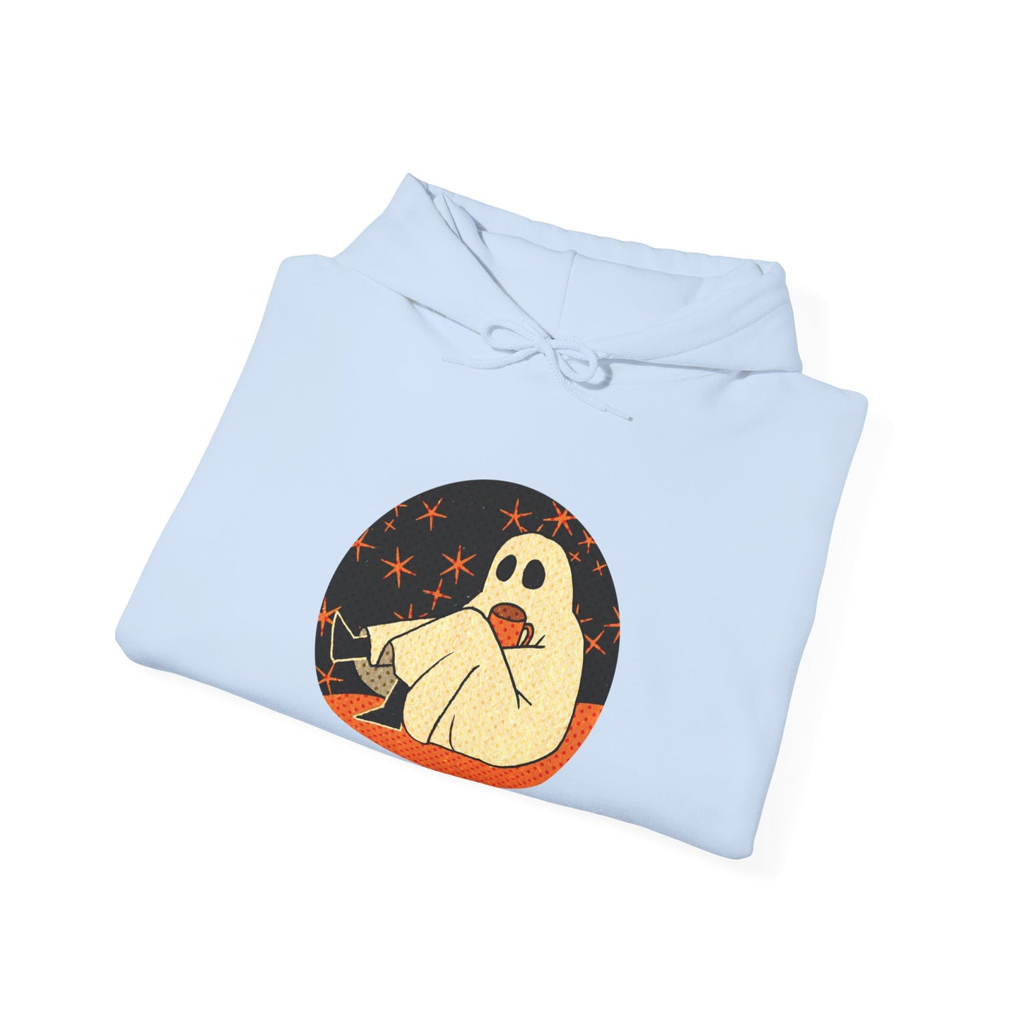 Sweat à capuche unisexe - Motif « Moonlit Coffee »