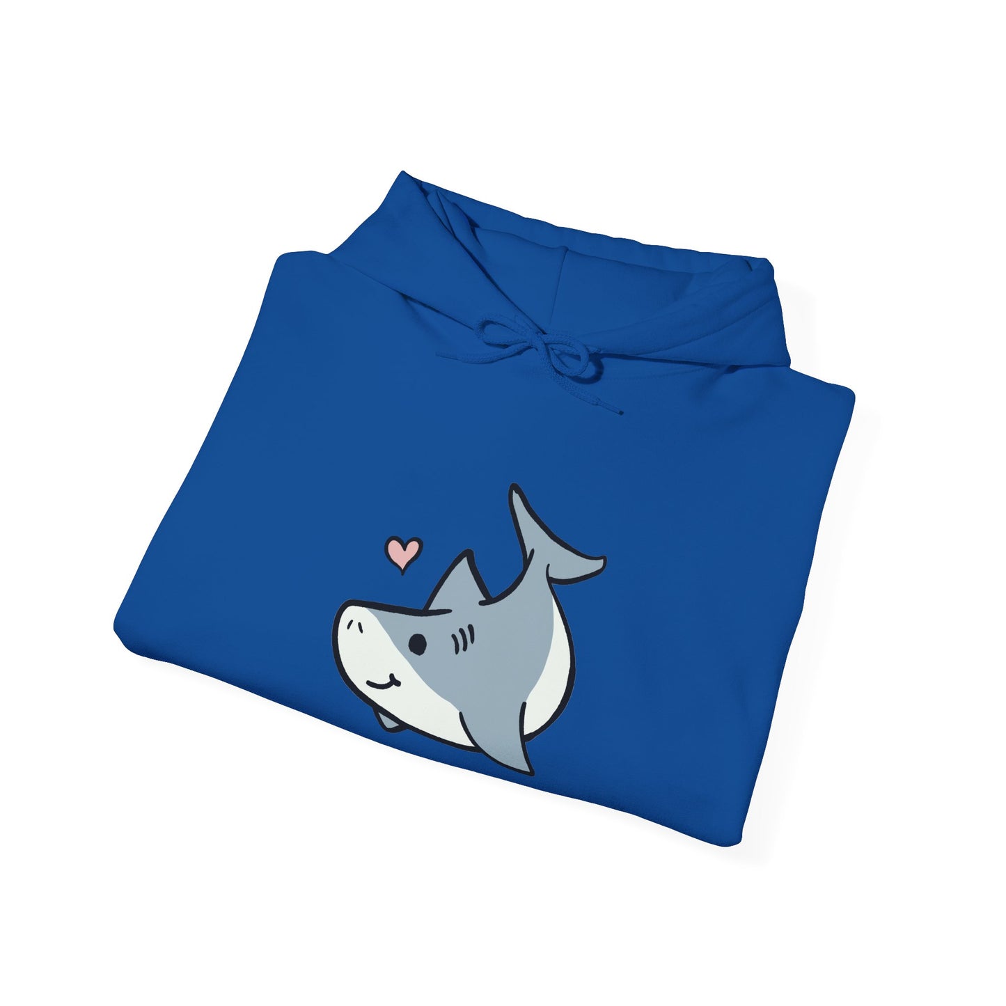 Sweat à capuche unisexe - Love Shark - Aliquos