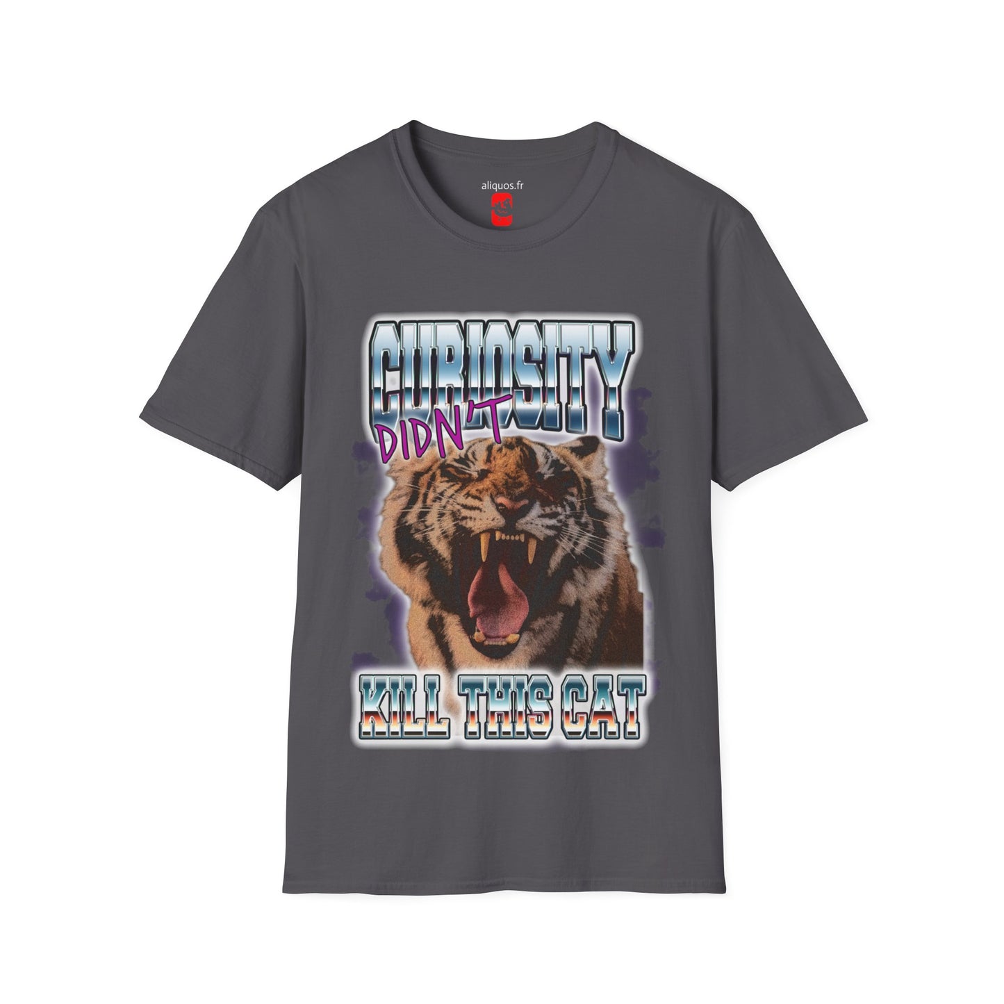 Curiosity Didn't Kill This Cat Unisex T shirt - ALIQUOS