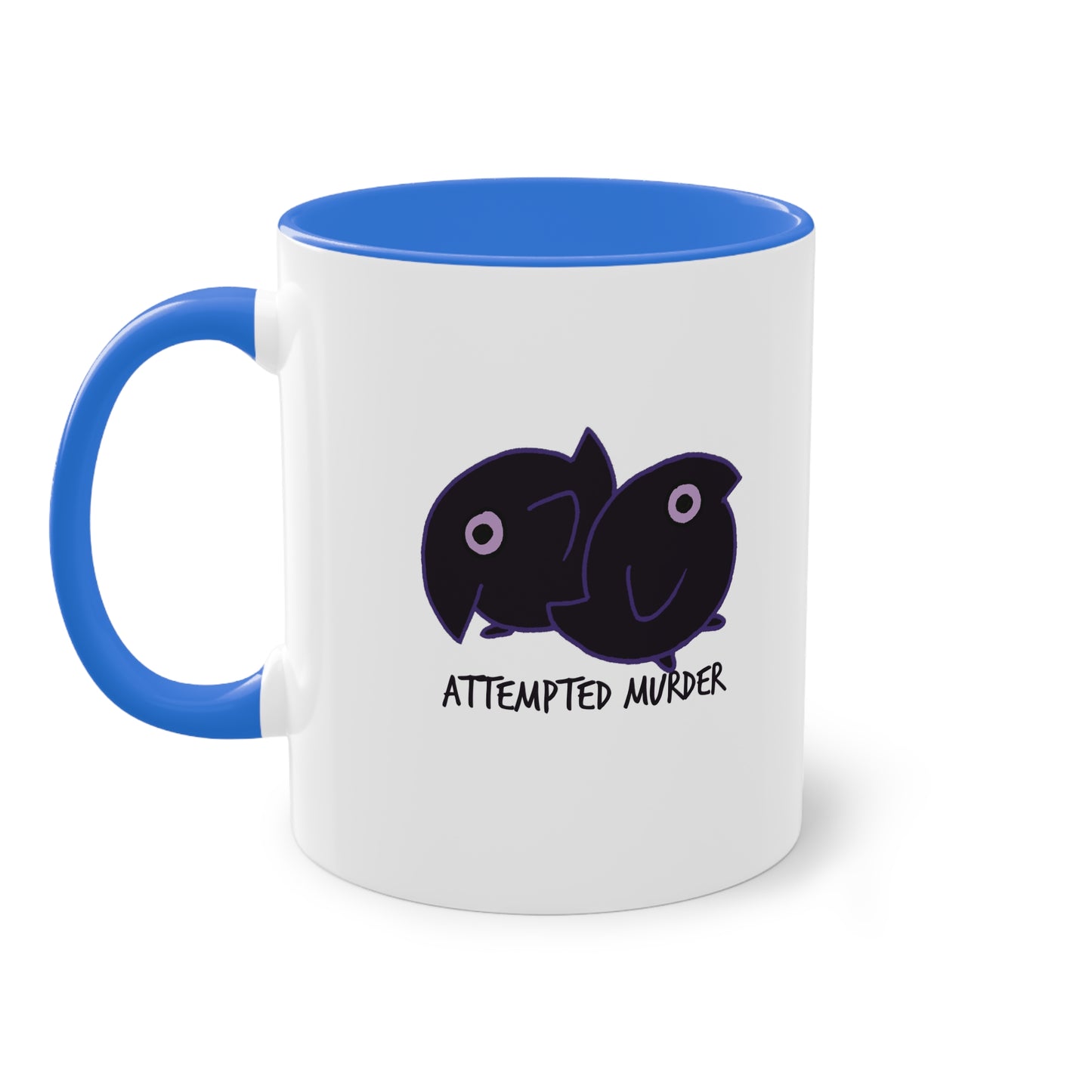 Two Tone Mug - Attempted Murder Design - ALIQUOS