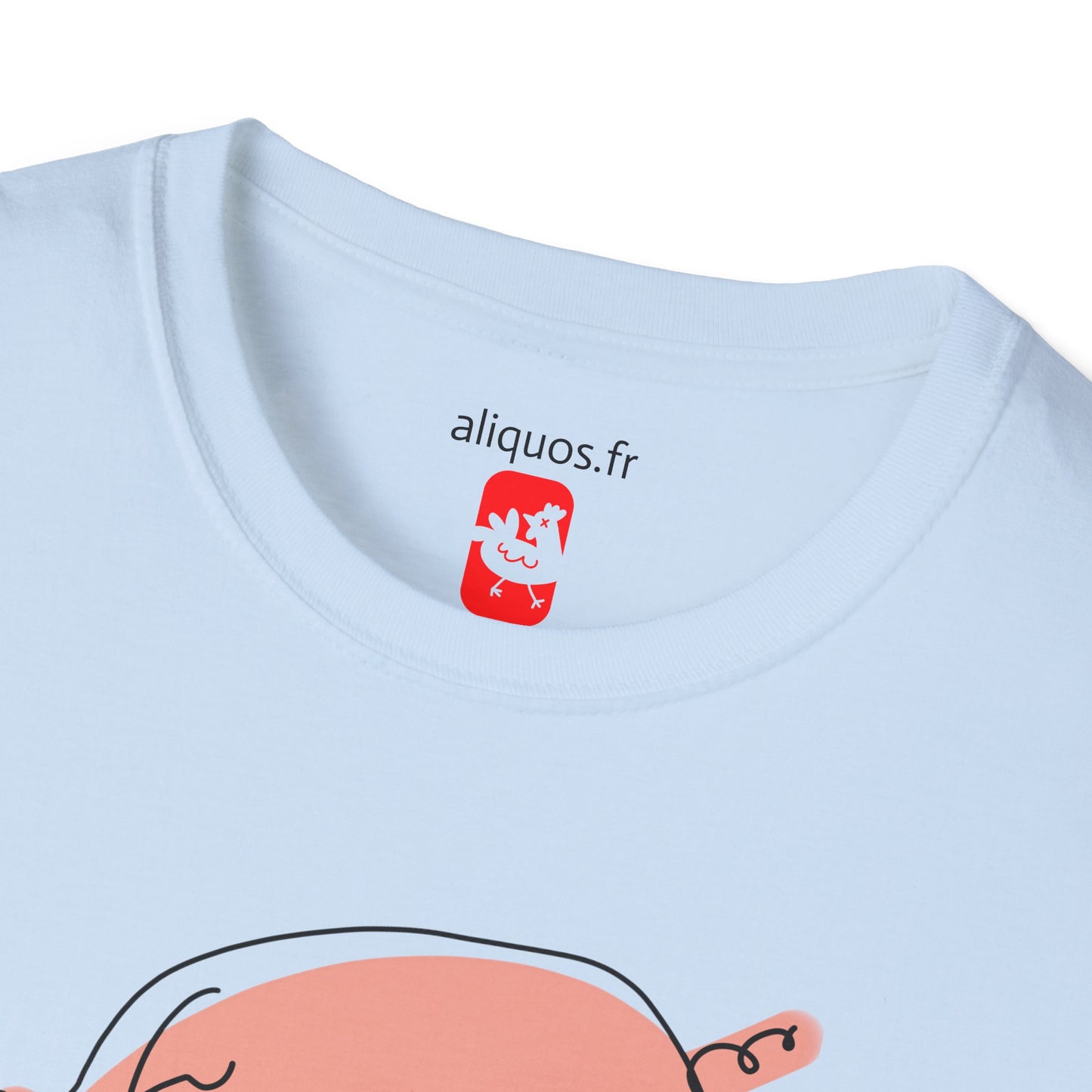 Chubby Piggy Unisex Tee - ALIQUOS