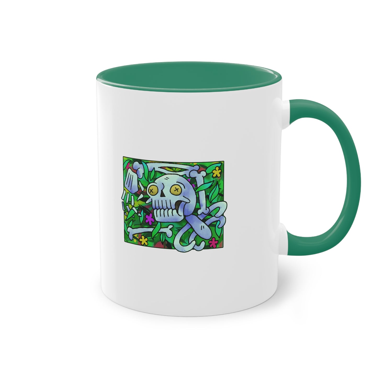 Two Tone Mug - 'What Remains' Design - ALIQUOS