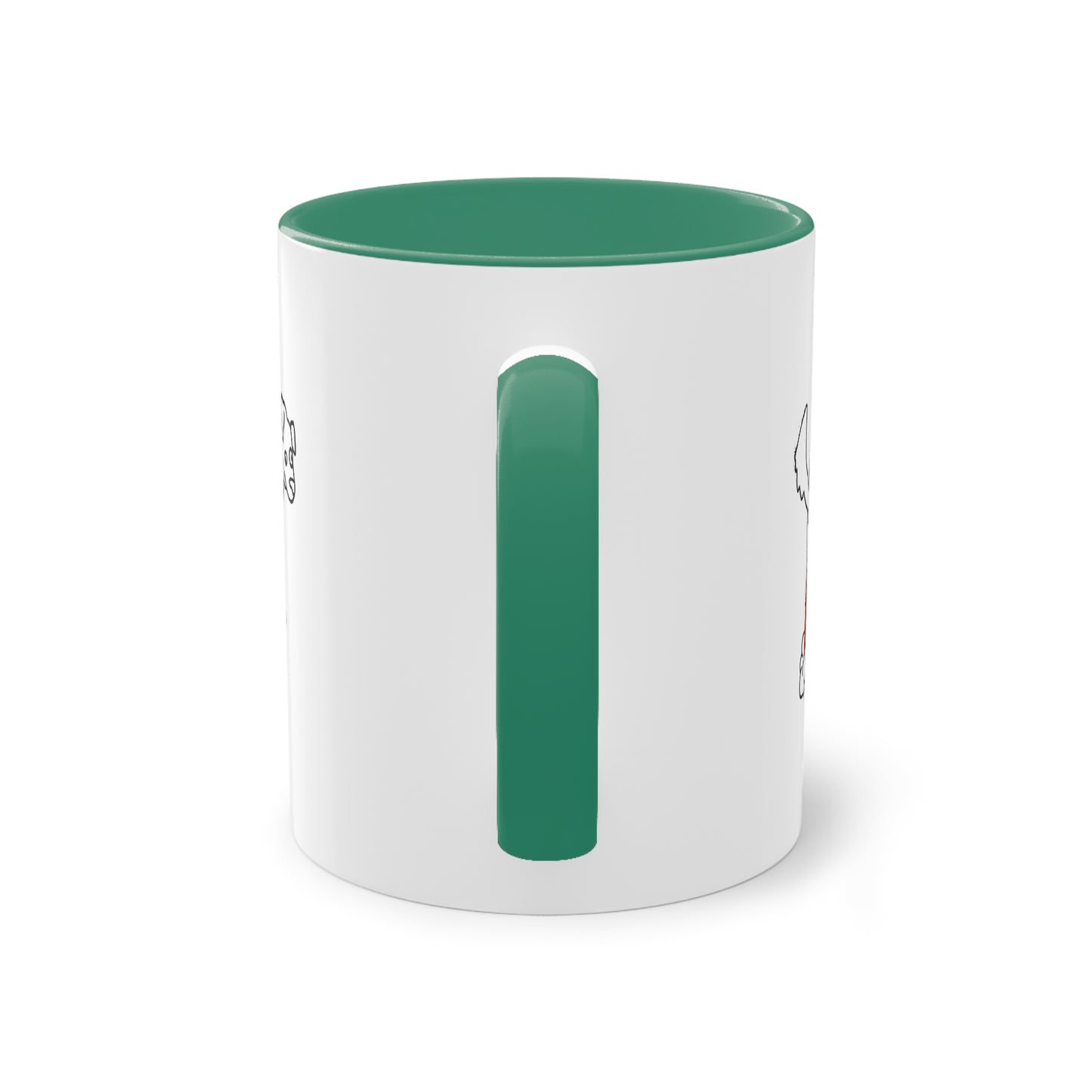 Two Tone Mug - Doggy Rainbow Factory - ALIQUOS