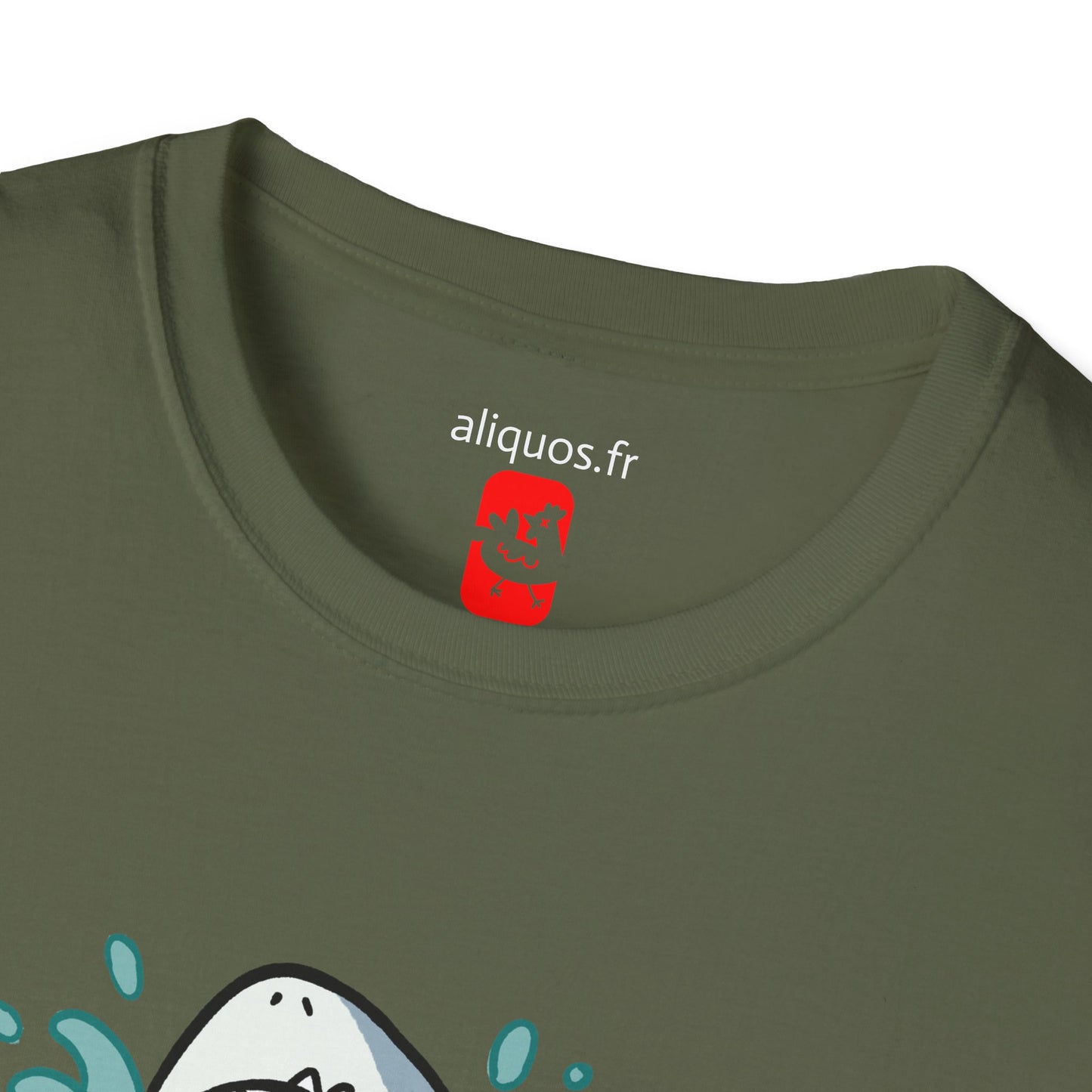 T-shirt unisexe - Surprise Shark - Aliquos