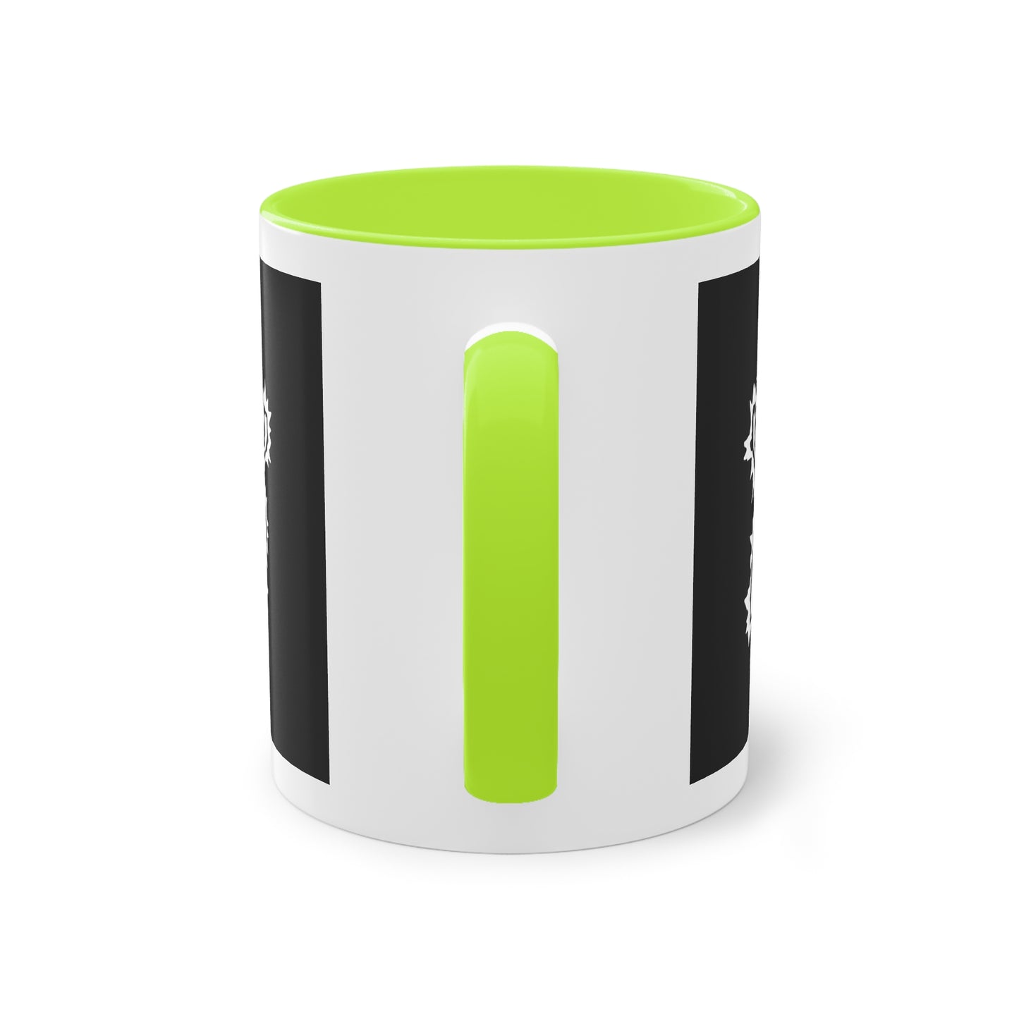 Two Tone Mug - Halloween Skeleton 'Game Over' Design - ALIQUOS