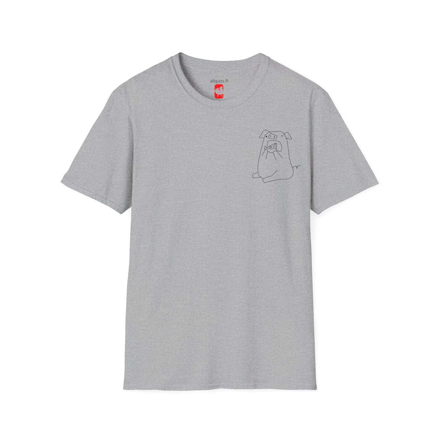 Pizza Piggy Unisex Tee - ALIQUOS