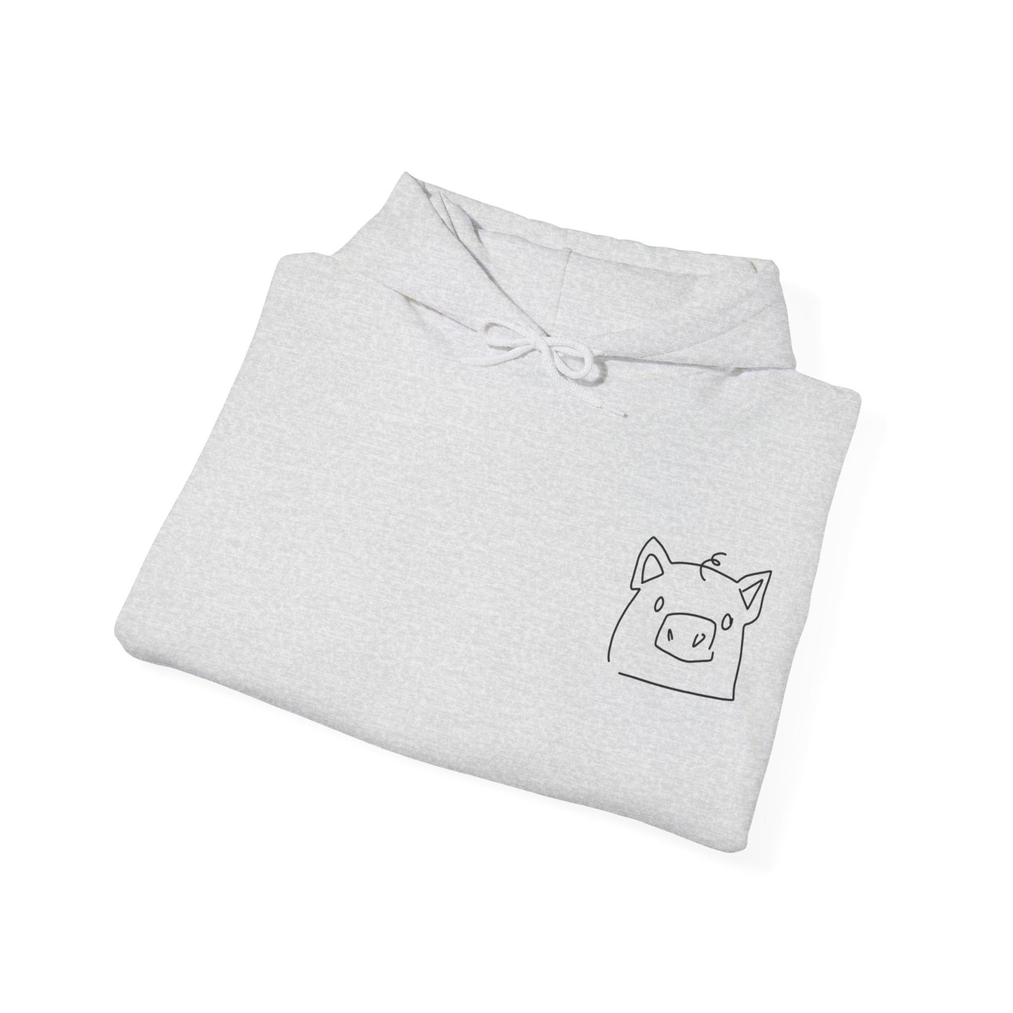 Piggy Face Unisex Hooded Sweatshirt - ALIQUOS