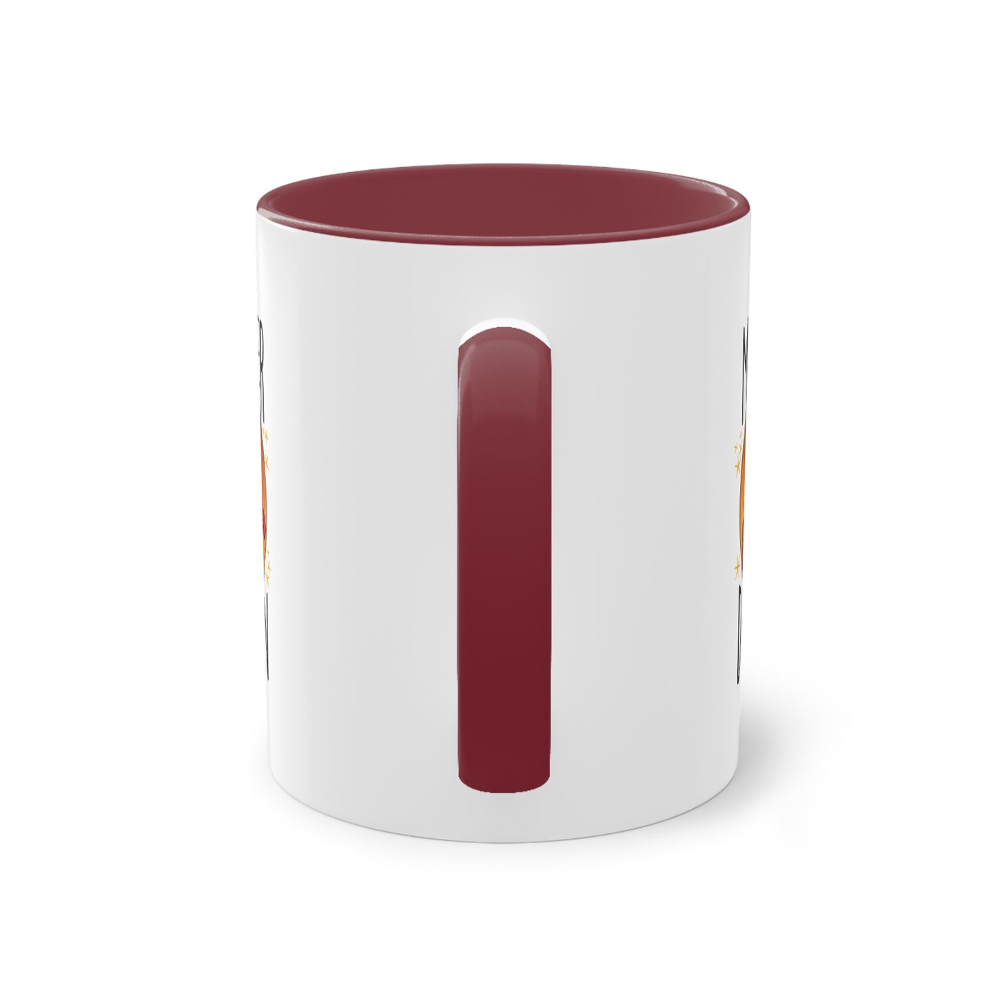 Zweifarbige Tasse – Design „Mein innerer Dämon“