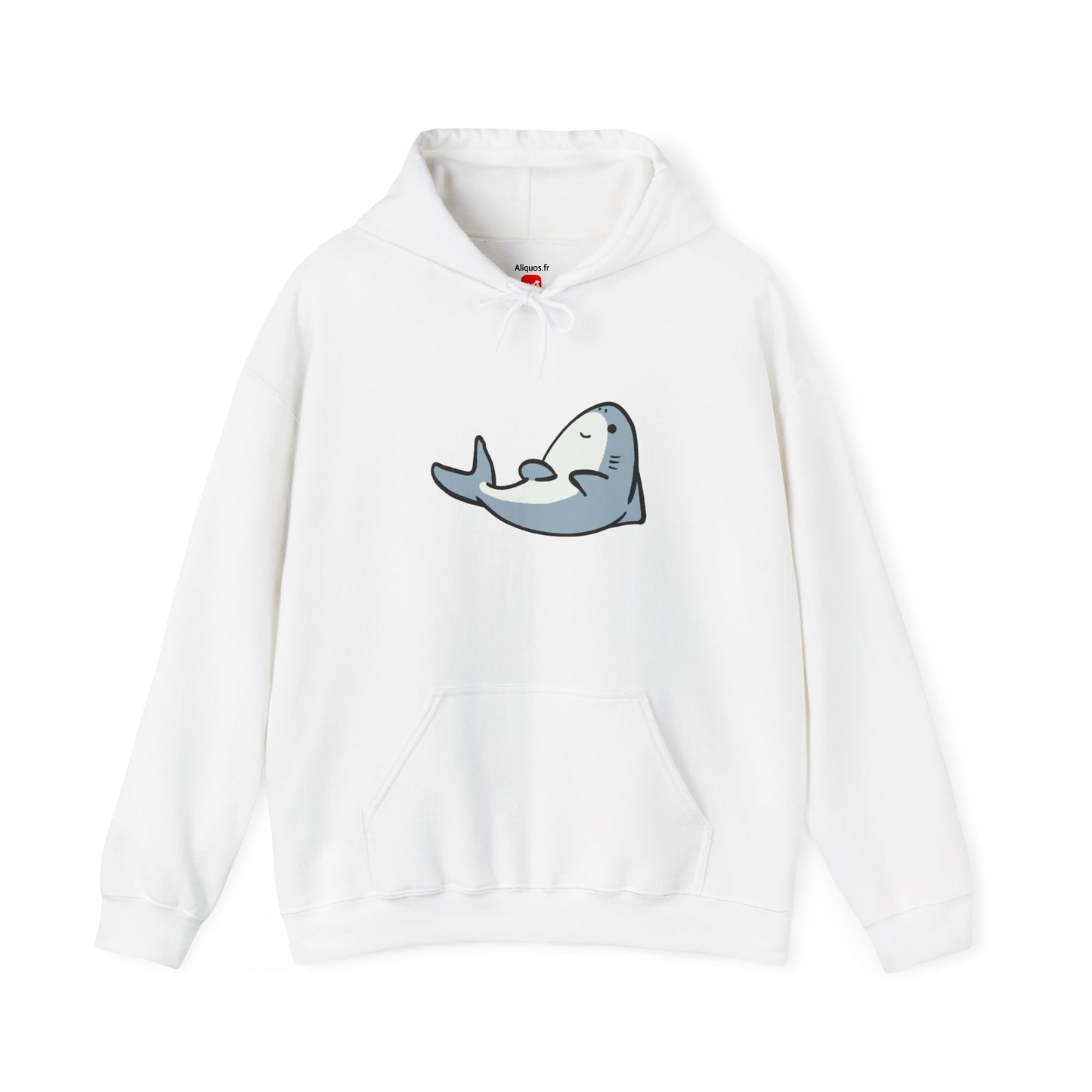 Unisex Kapuzenpullover - Entspannender Hai - Aliquos