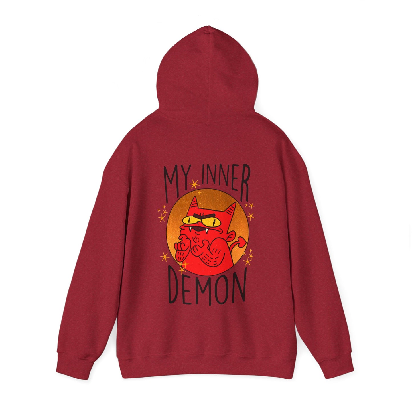 Sweat à capuche unisexe - Motif « Mon démon intérieur »