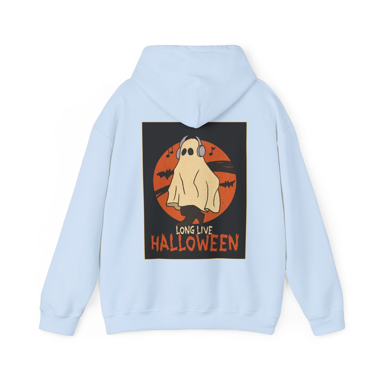 Sweat à capuche unisexe - Motif « Fantôme musical »