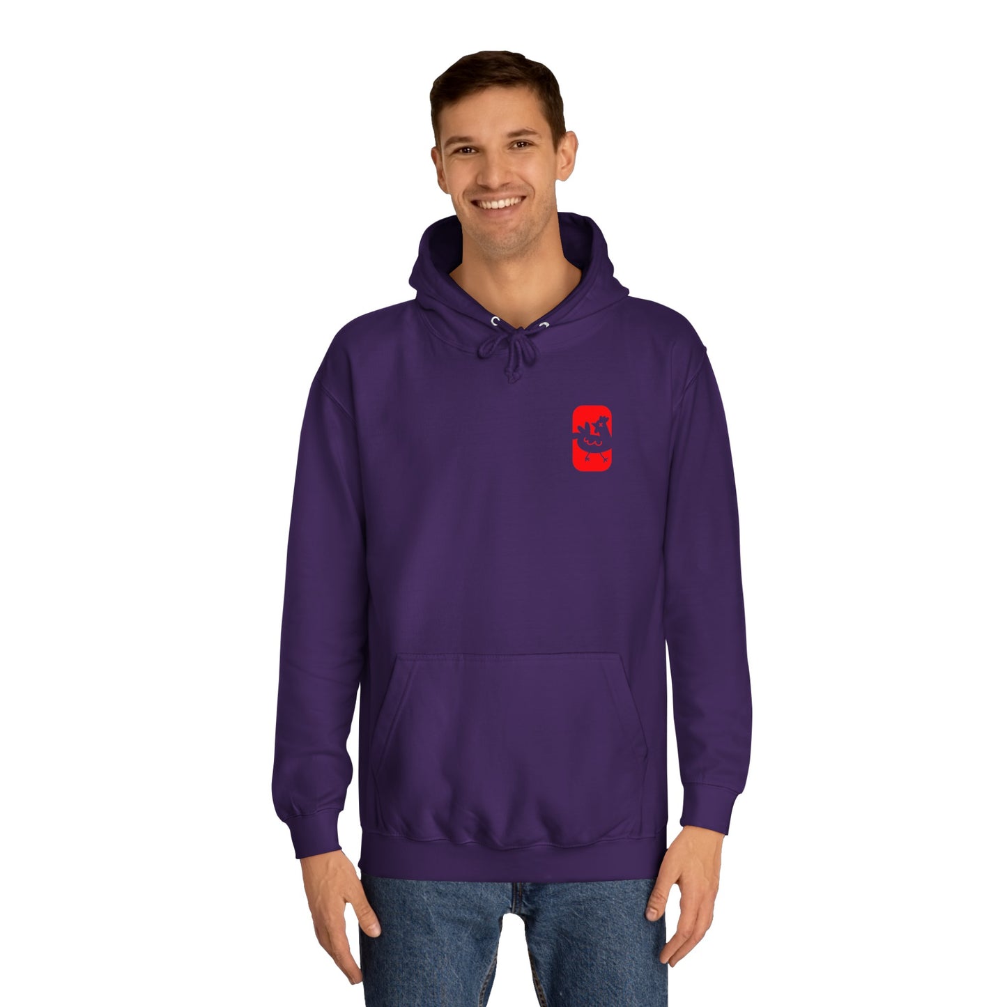 Unisex College Hoodie UNIQUOS Classic Logo - ALIQUOS