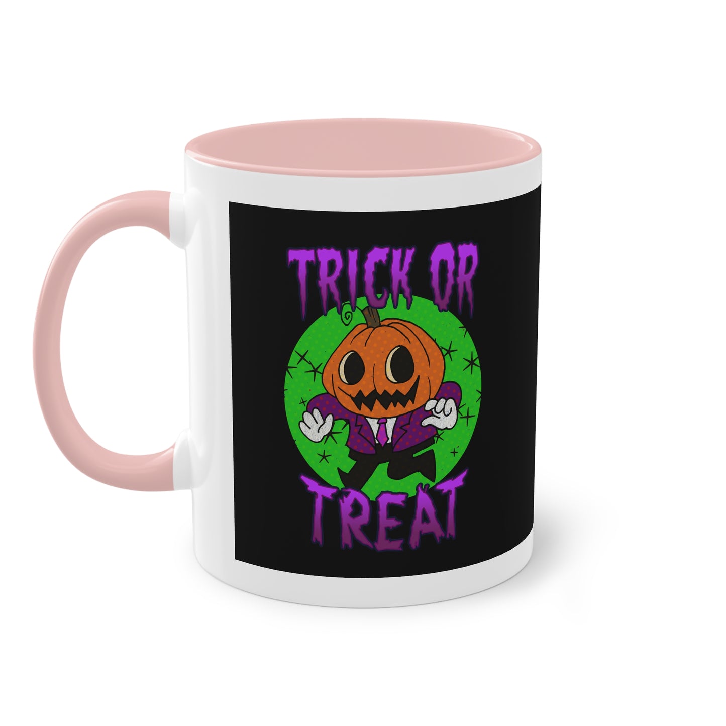 Two Tone Mug - Halloween Jack O' Lantern - ALIQUOS
