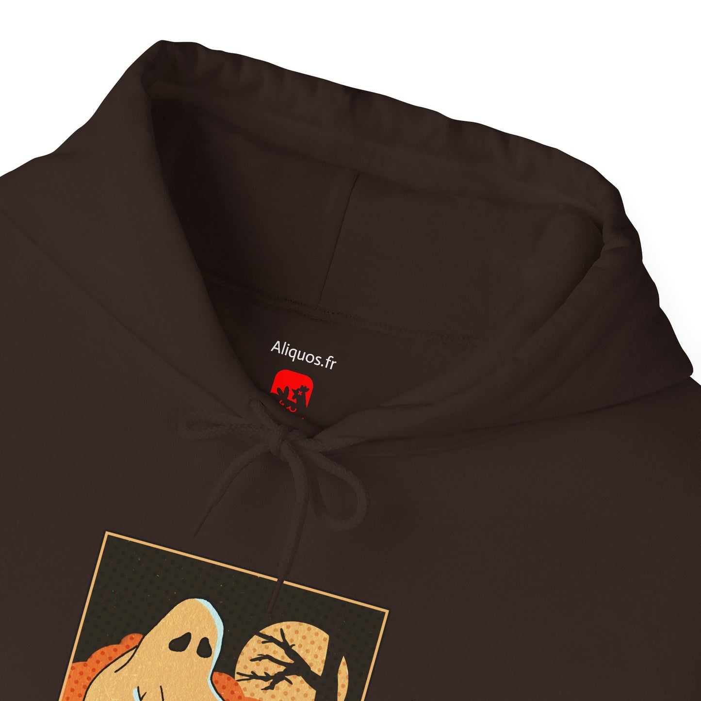 Unisex Hooded Sweatshirt - 'Dogs Won't Ghost You' - ALIQUOS