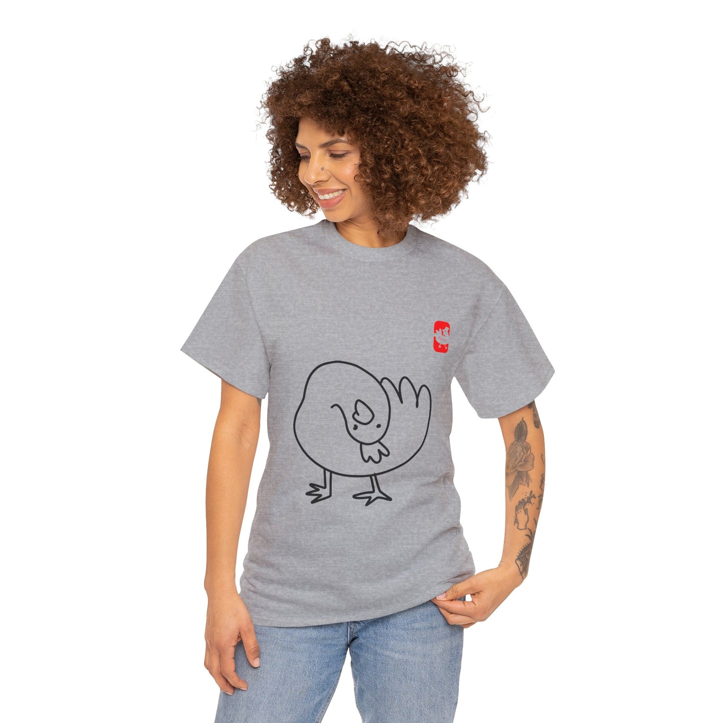 Men's Wonky Chicken Tee - ALIQUOS