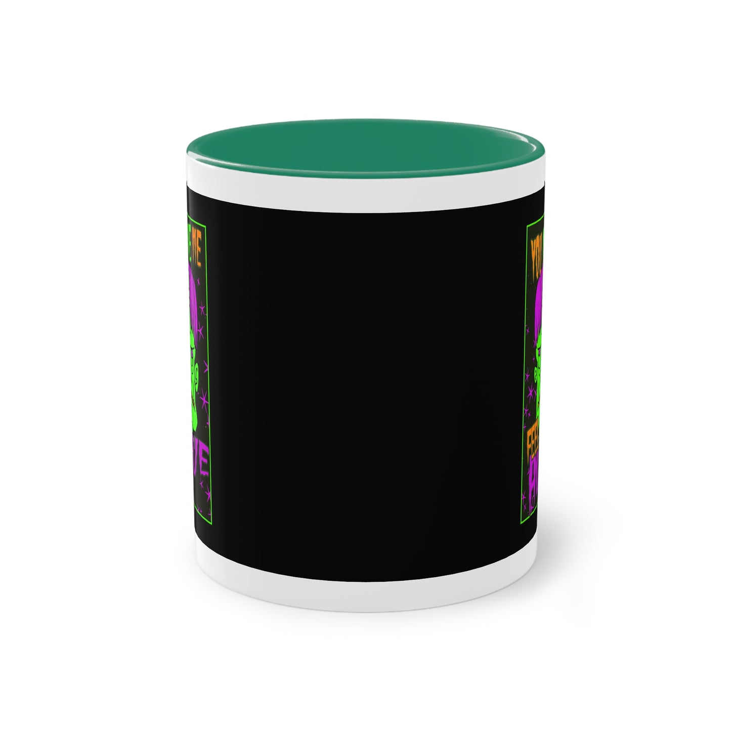 Two Tone Mug - Frankenstein Monster Design - ALIQUOS