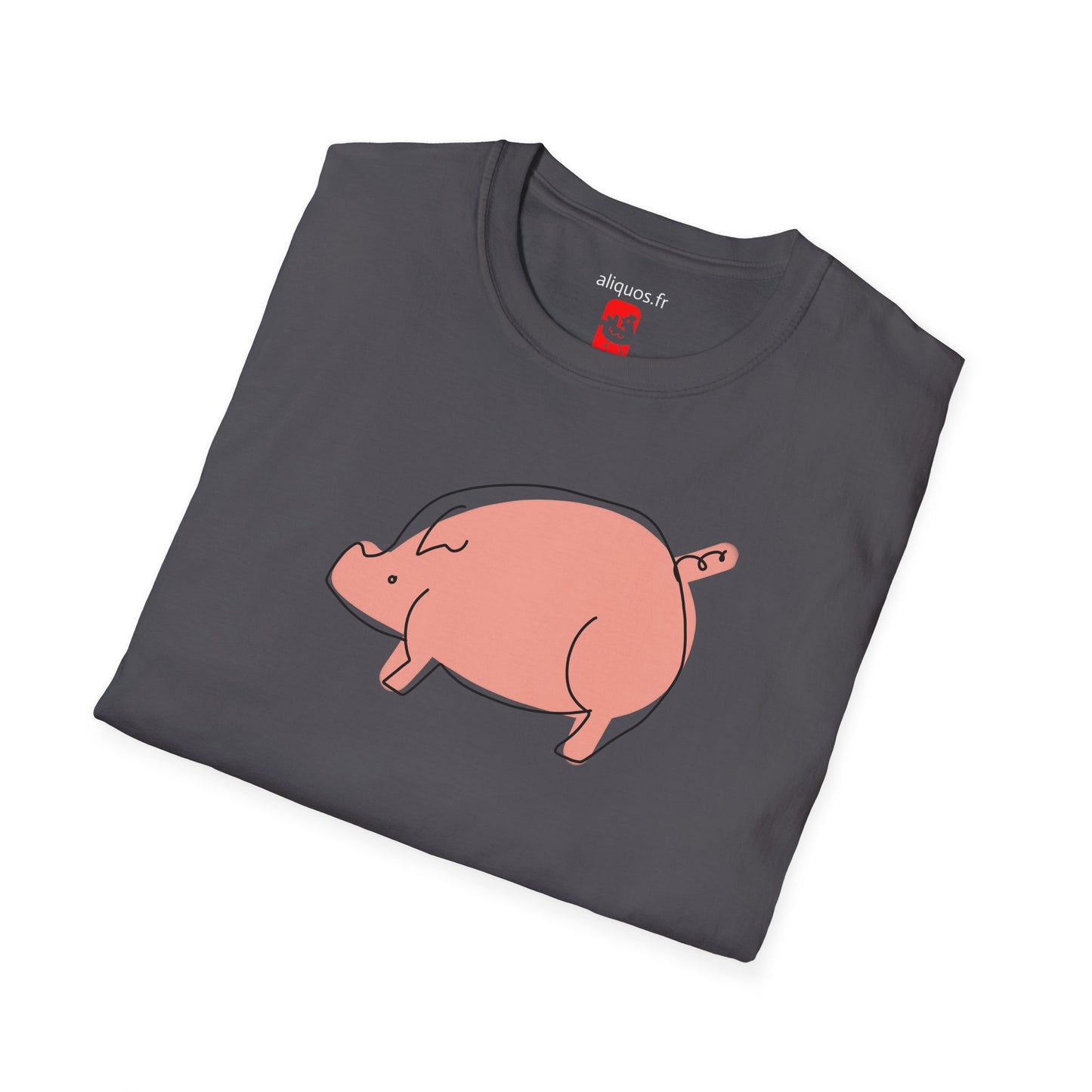 Chubby Piggy Unisex Tee - ALIQUOS