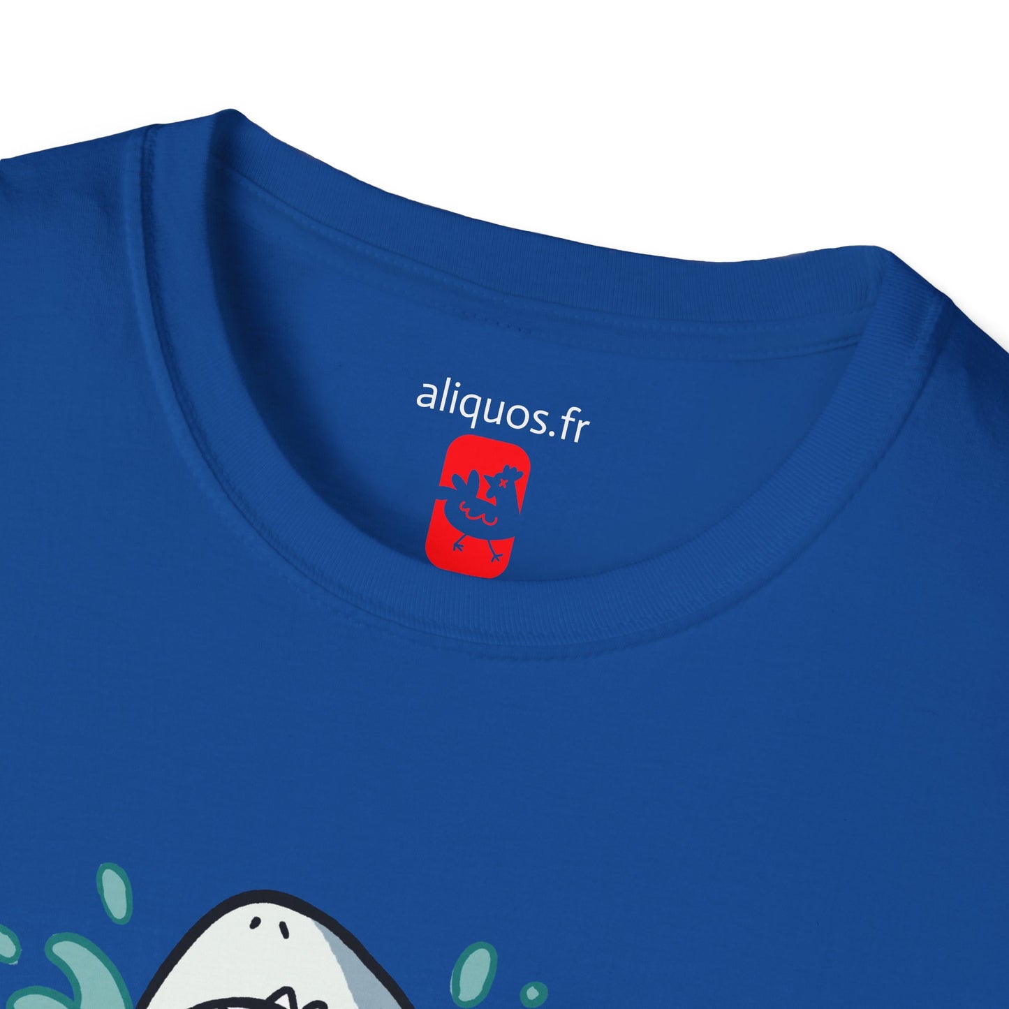 T-shirt unisexe - Surprise Shark - Aliquos