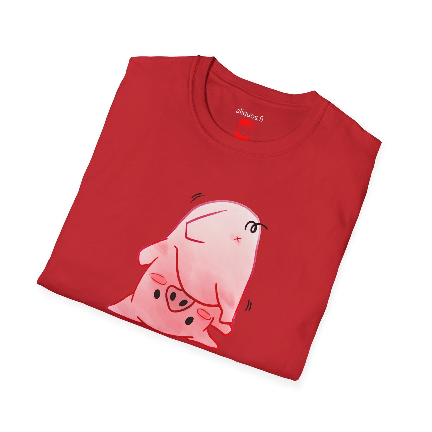 Unisex T-Shirt - Handstand Piggy - Aliquos