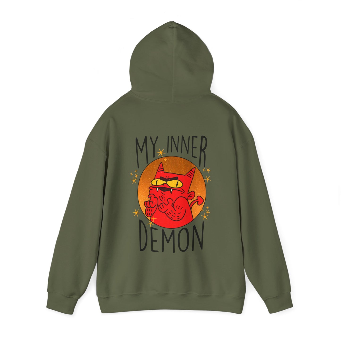 Sweat à capuche unisexe - Motif « Mon démon intérieur »