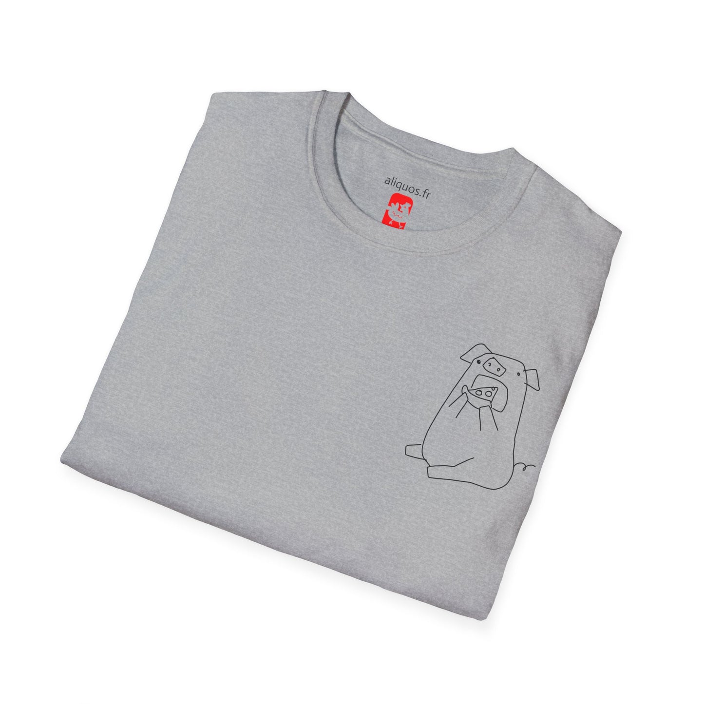 Pizza Piggy Unisex Tee - ALIQUOS