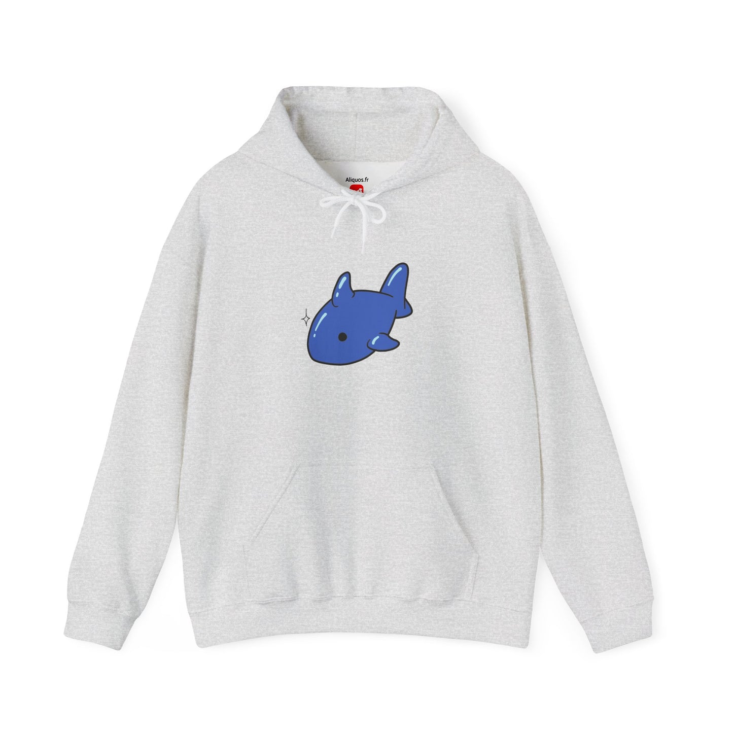 Unisex Hooded Sweatshirt - Floaty Shark - Aliquos