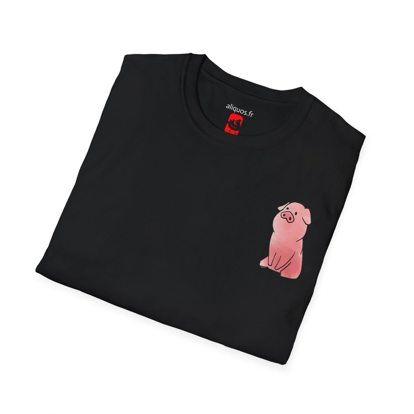Unisex T-Shirt - Sitting Piggy - Aliquos