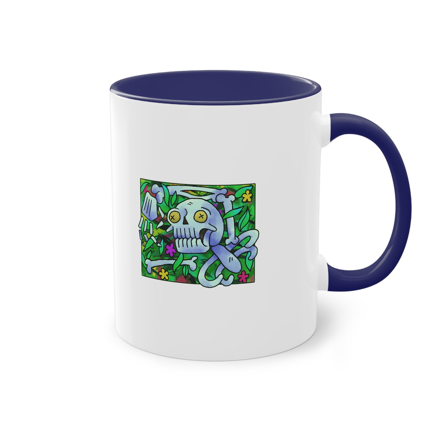 Two Tone Mug - 'What Remains' Design - ALIQUOS