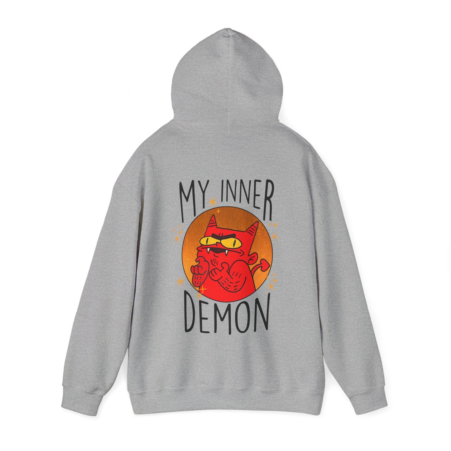Sweat à capuche unisexe - Motif « Mon démon intérieur »