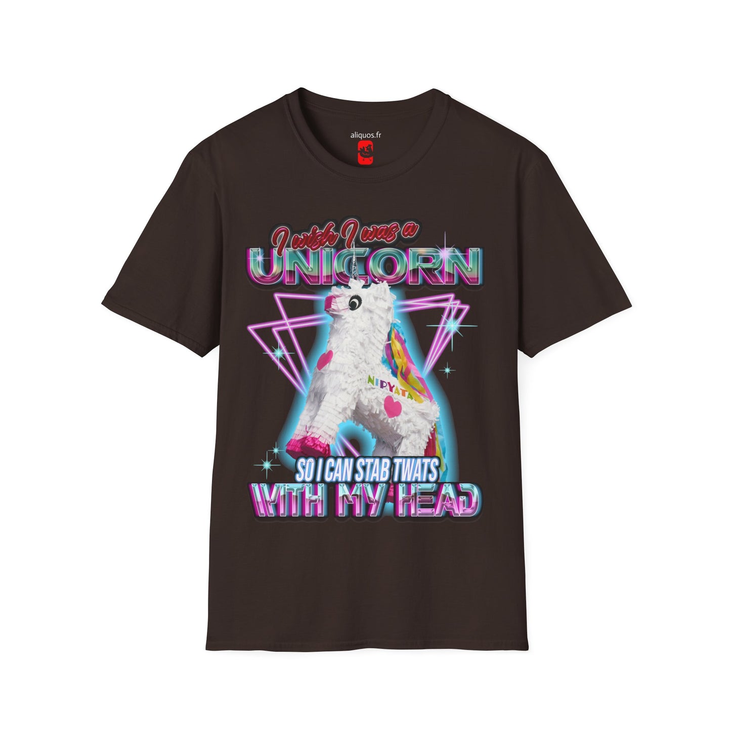 I Want To Be A Unicorn Unisex Tee - ALIQUOS