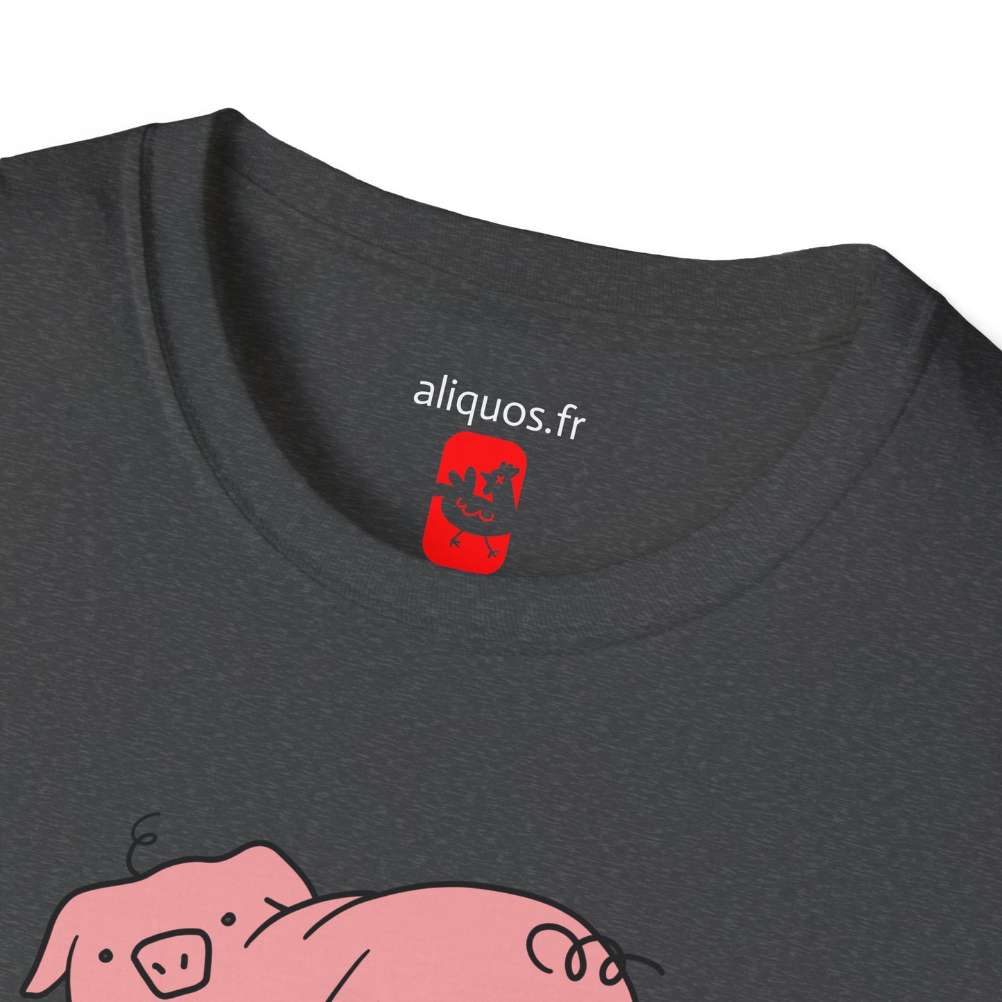 Piggy Rear Unisex Tee - ALIQUOS