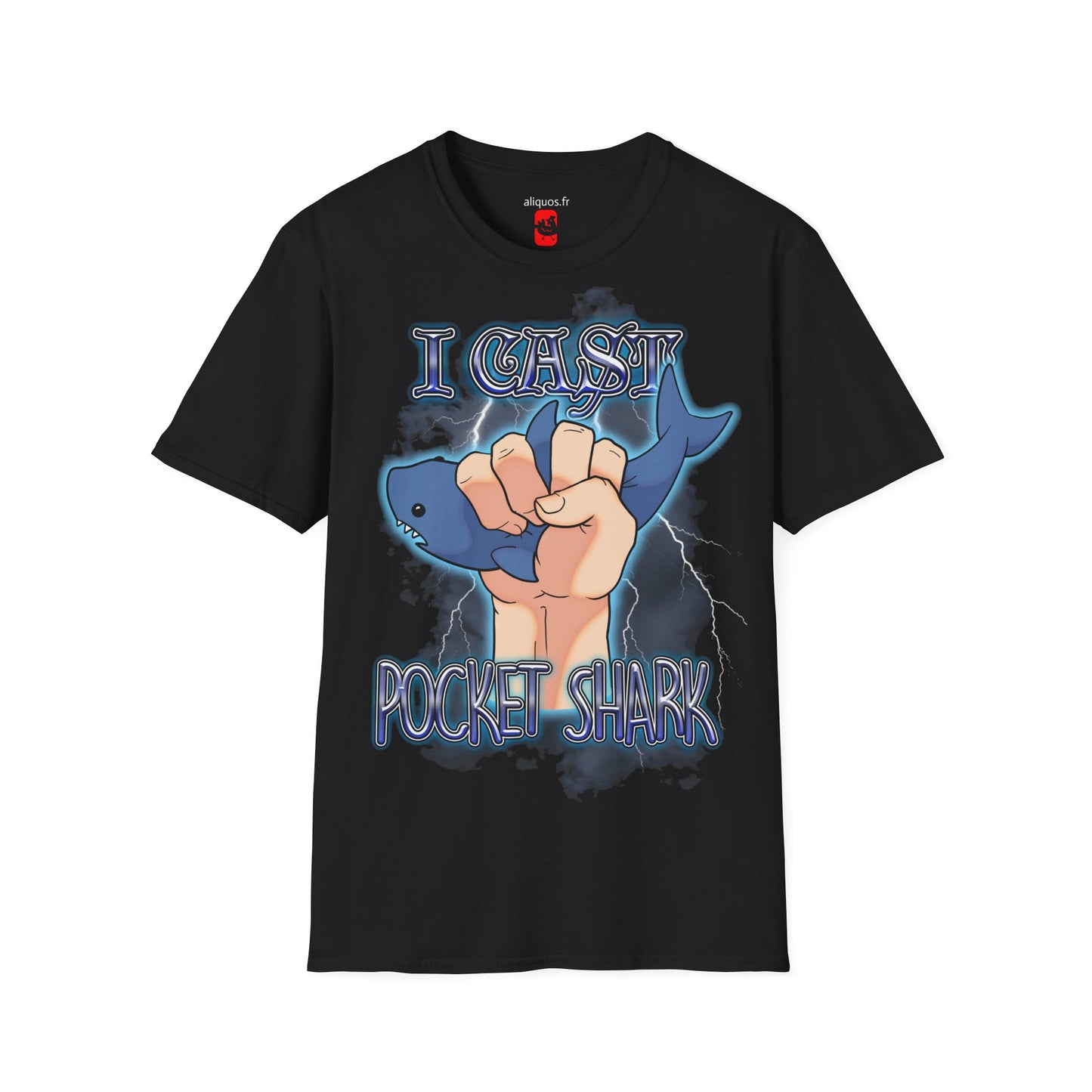 Unisex T-Shirt - Pocket Shark - Aliquos