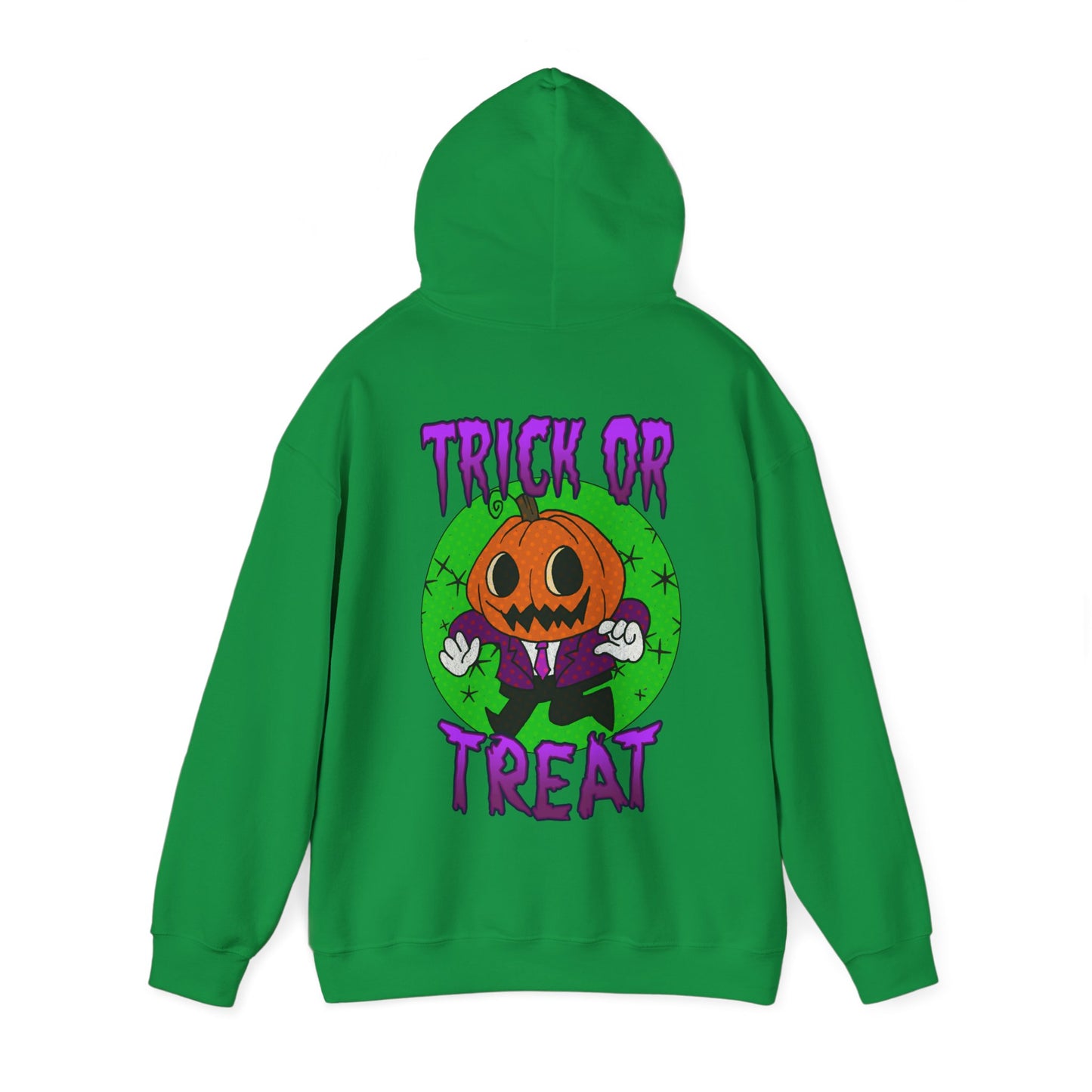 Unisex Hooded Sweatshirt - Halloween Jack O' Lantern - ALIQUOS